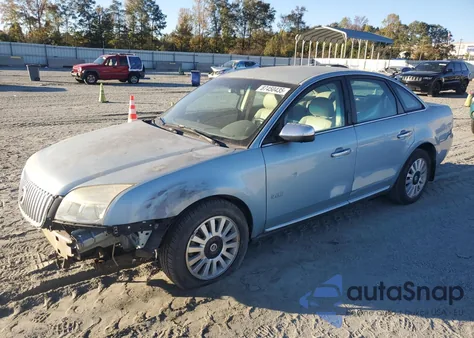 2008 Mercury Sable Luxury from USA, damaged, VIN 1MEHM40W58G616250
